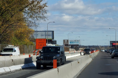 November 2020 - The contractor shifted traffic onto the reconstructed center area, marking the next stage of the project.
